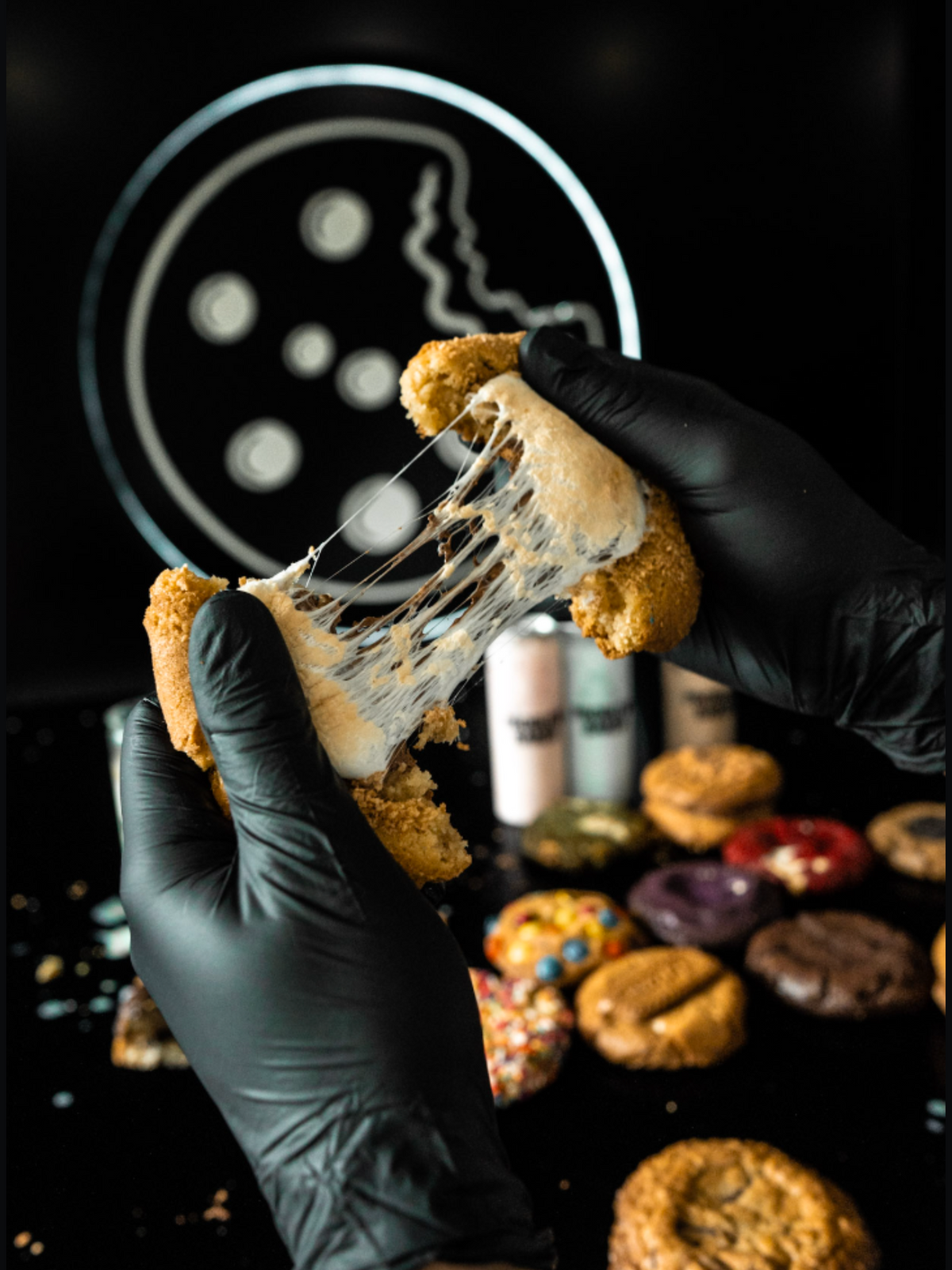 WARM PROBLEM BAKER COOKIE PULLED APART